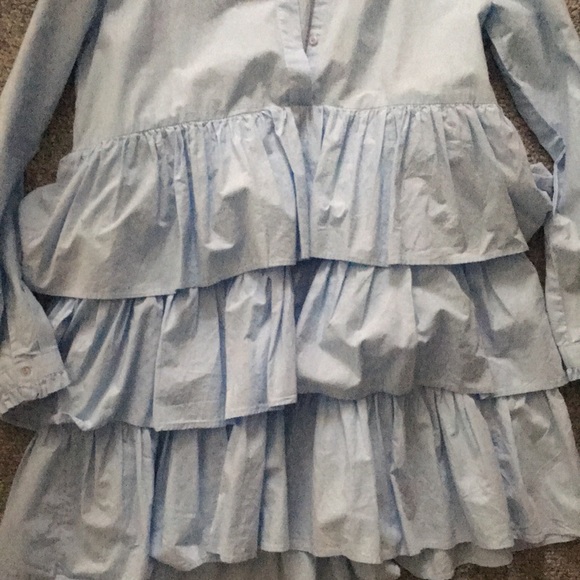 Sky-blue (light) cotton dress from ENVII. - Picture 3 of 7